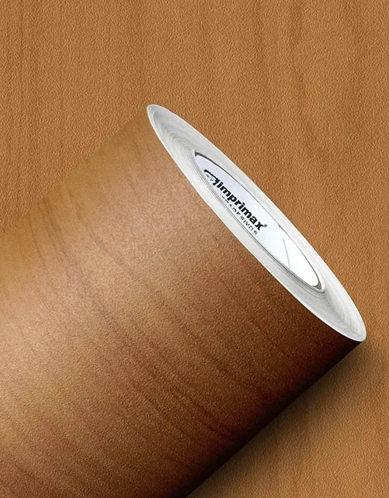 Adesivo Revestimento para Armário e Balcão Madeira Carvalho Peroba