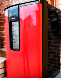 Adesivo de Envelopamento Vermelho Vivo Brilho