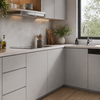 Adesivo envelopamento para Móveis Formica Cinza Crômio