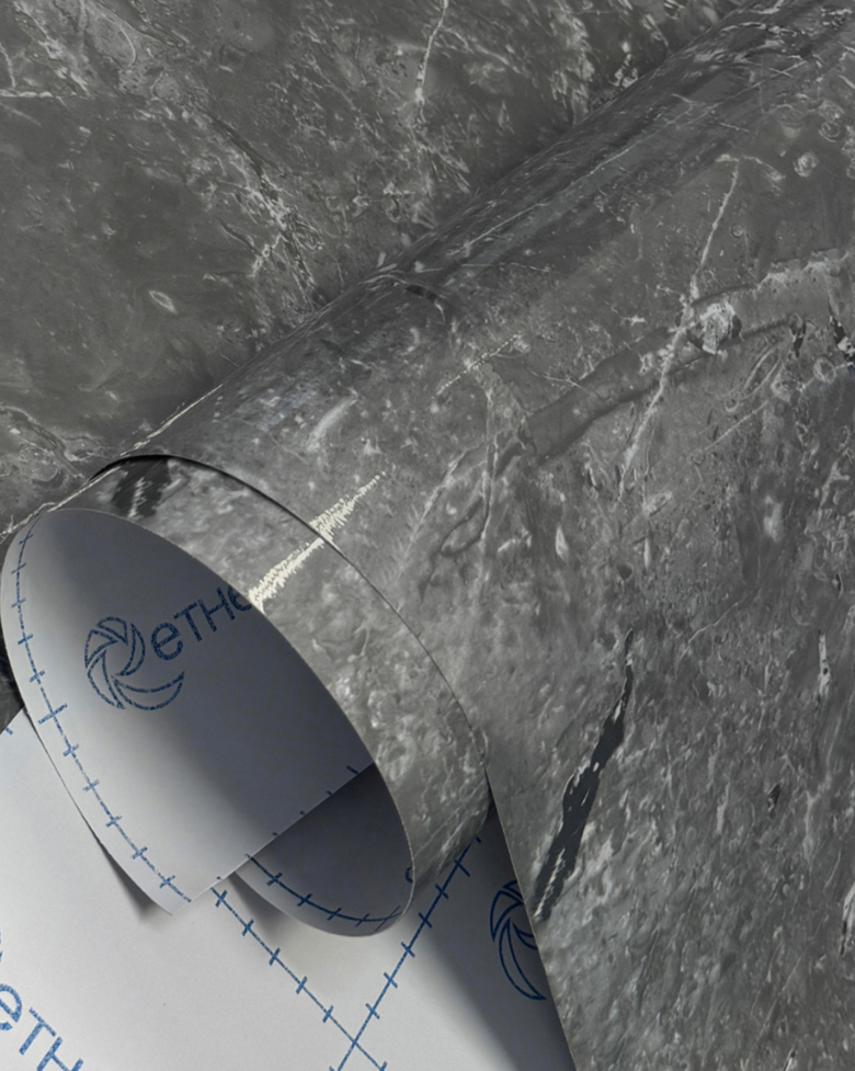 Revestimento Adesivo Mármore Carrara Cinza