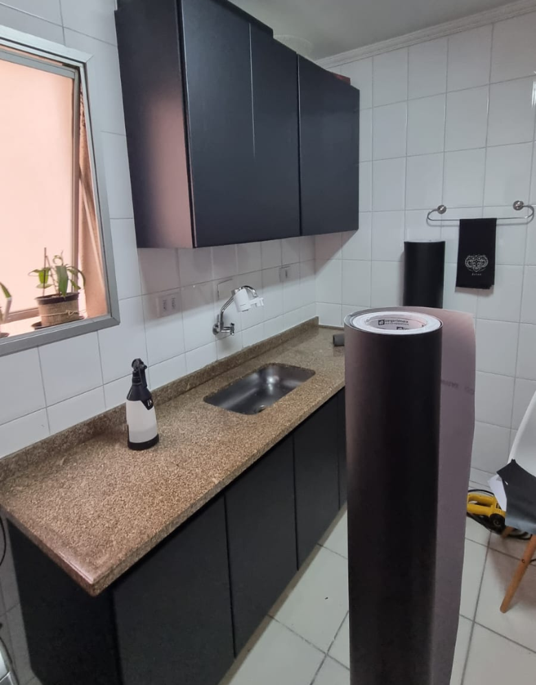 Adesivo para Pia Preto Fosco