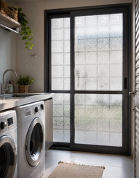 Adesivo para Vidro Decorado Cristal Quadra