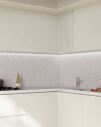 Papel de Parede Adesivo Fórmica Creme Marfim