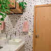 Papel de Parede Adesivo Terrazzo Granilite Rutilo