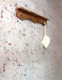 Papel de Parede Adesivo Granilite Boho Com película para áreas molhadas 1,00x0,50m