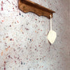 Papel de Parede Adesivo Granilite Boho Com película para áreas molhadas 1,00x0,50m