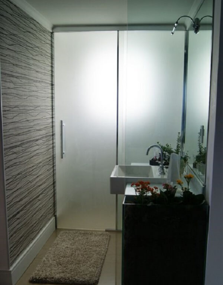 Adesivo para Vidro Jateado