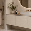 Revestimento Adesivo Telado Gold Off White