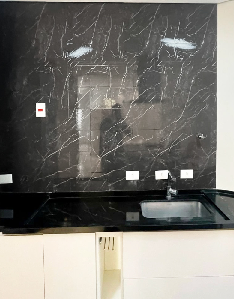 Revestimento Adesivo Mármore Grigio Brilho