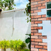 KIT DE 6 ROLOS - 3,00m x 50cm - Papel de Parede Adesivo Tijolinho a Vista Roma