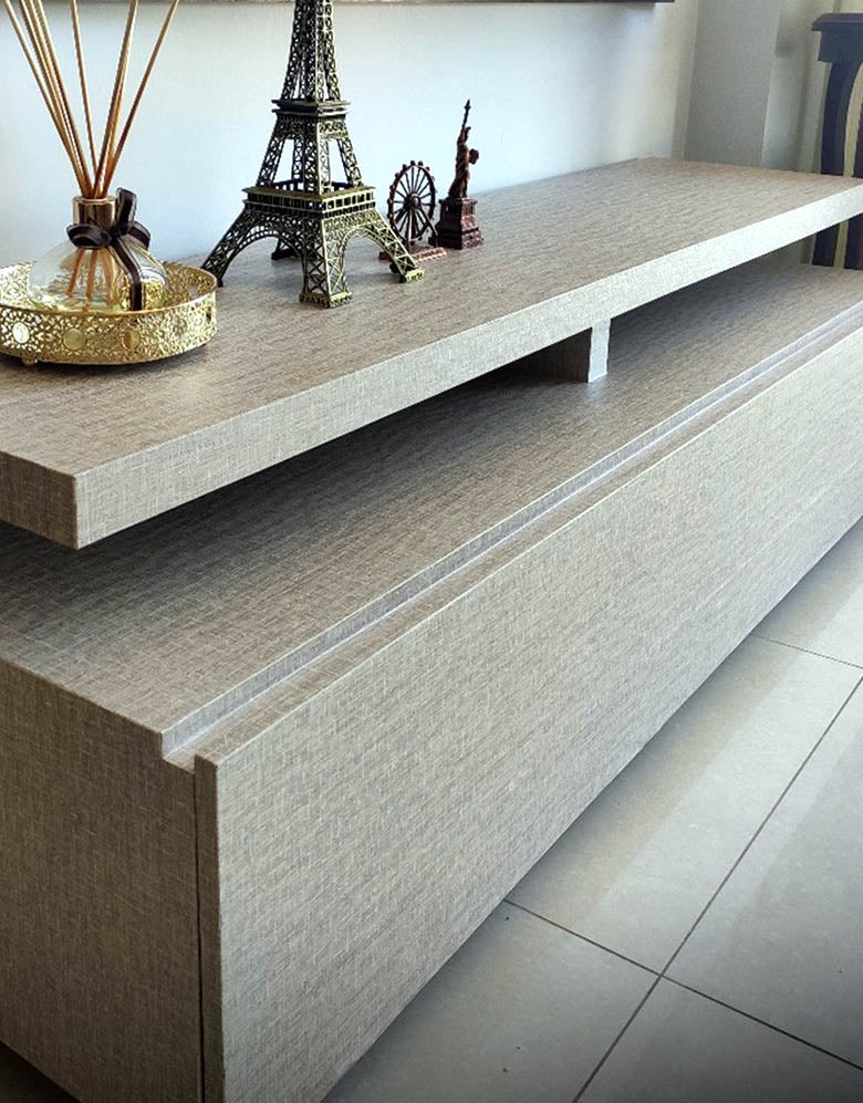 Revestimento Adesivo Telado Brim Bege