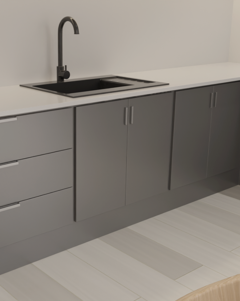 Adesivo Revestimento para Móveis Fórmica Satin Prata Alumínio