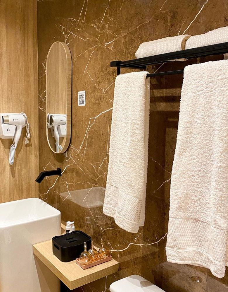 Adesivo para Chão Mármore Armani