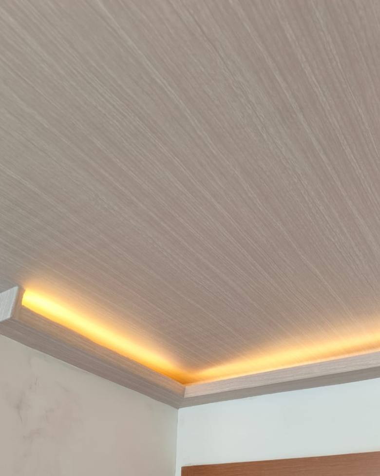 Revestimento Adesivo Para Teto Madeira Carvalho Nevada