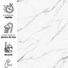Adesivo para Piso Mármore Carrara Fosco