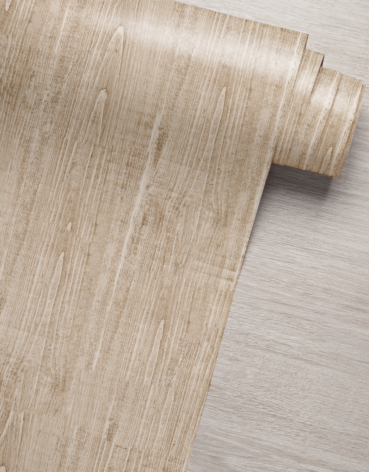 Adesivo para Chão Madeira areia natural