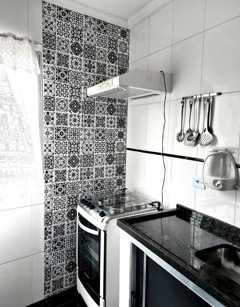 Papel de Parede Adesivo Azulejo Elegance