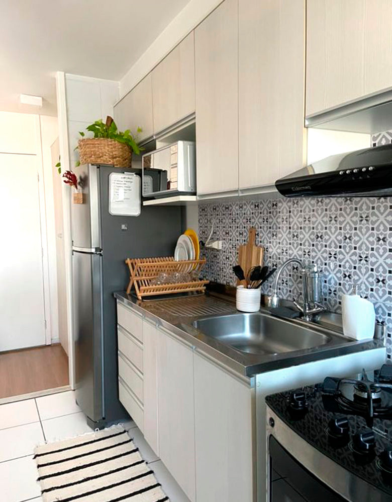 Papel de Parede Adesivo Azulejo Paris