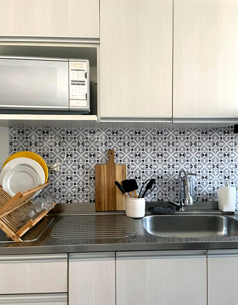 Papel de Parede Adesivo Azulejo Paris