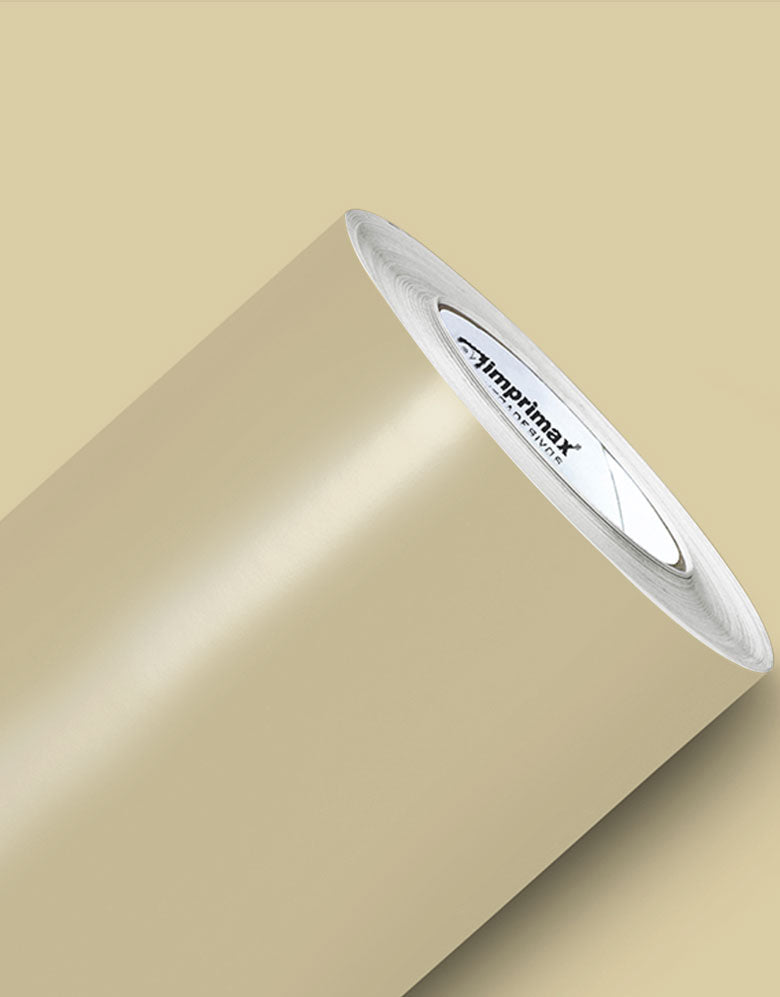 Adesivo de Envelopamento Bege Brilho