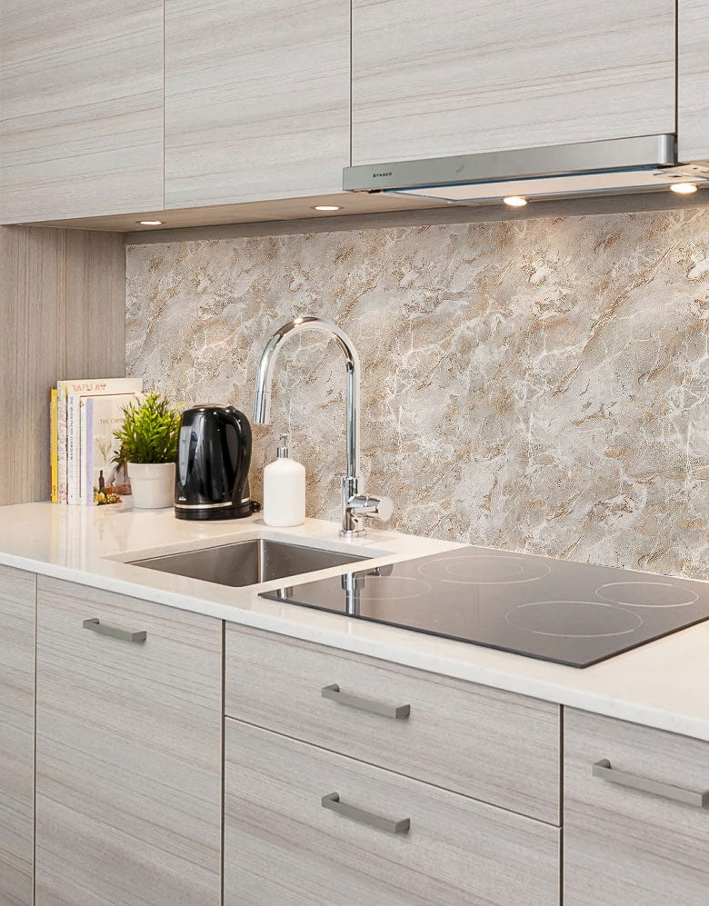 Papel de Parede Adesivo Mármore Oro