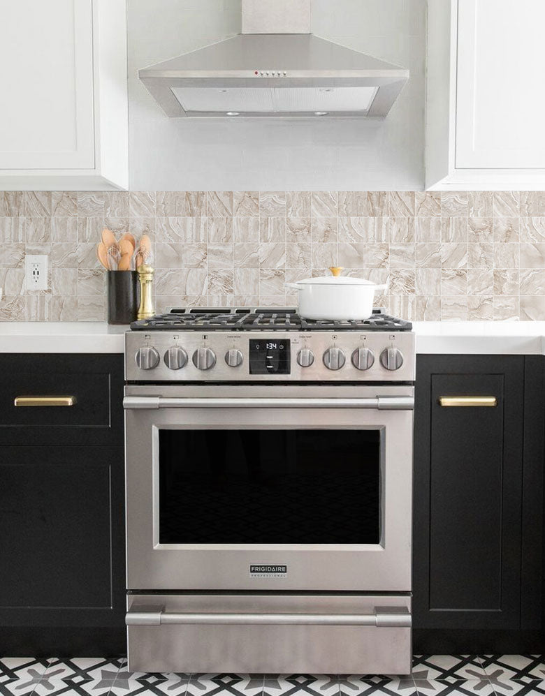 Papel de Parede Adesivo Azulejo Oasis