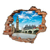 Adesivo Decorativo Buraco 3D Big Ben