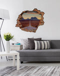 Adesivo Decorativo Buraco 3D Estrada