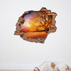 Adesivo Decorativo Buraco 3D Fim de Tarde