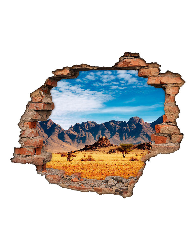 Adesivo Decorativo Buraco 3D - Grand Canyon