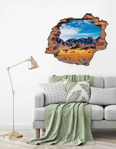 Adesivo Decorativo Buraco 3D - Grand Canyon