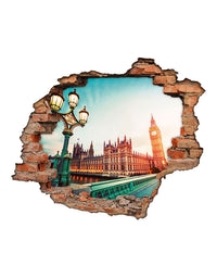 Adesivo Decorativo Buraco 3D Londres
