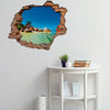 Adesivo Decorativo Buraco 3D Praia
