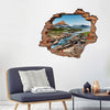 Adesivo Decorativo Buraco 3D Rio da Montanha