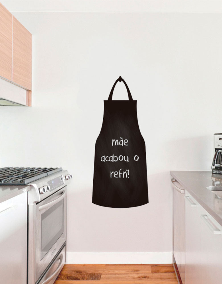 Adesivo de Lousa Formas Avental