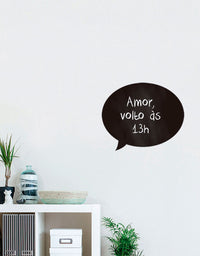 Adesivo de Lousa Formas Balão de fala