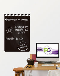 Adesivo de Lousa Formas Bilhete