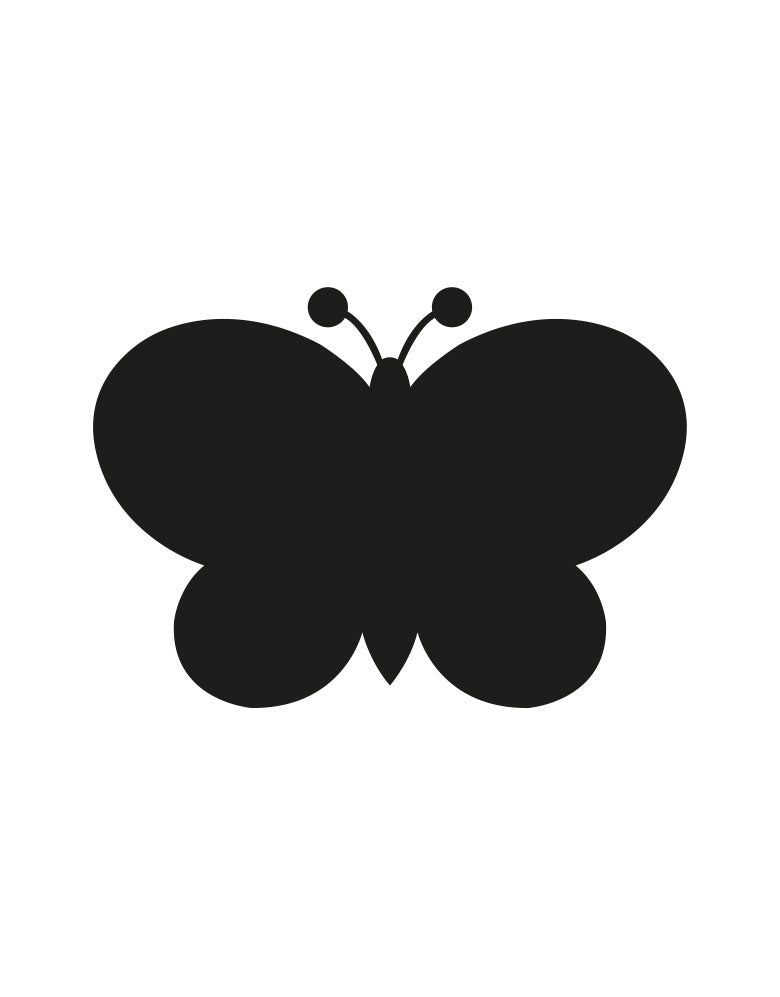 Adesivo de Lousa Formas Borboleta