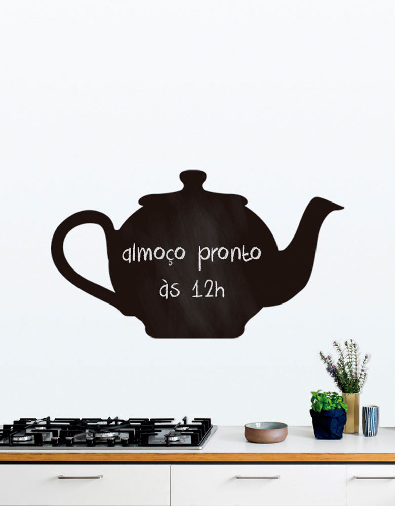 Adesivo de Lousa Formas Bule