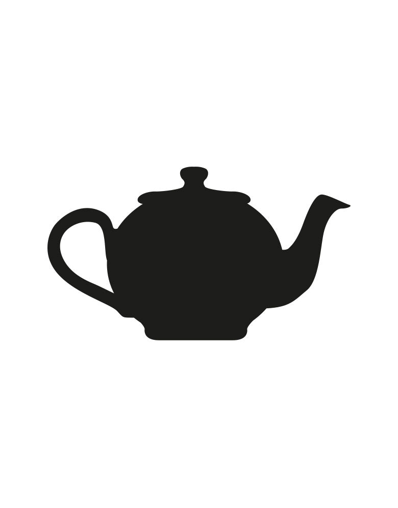 Adesivo de Lousa Formas Bule