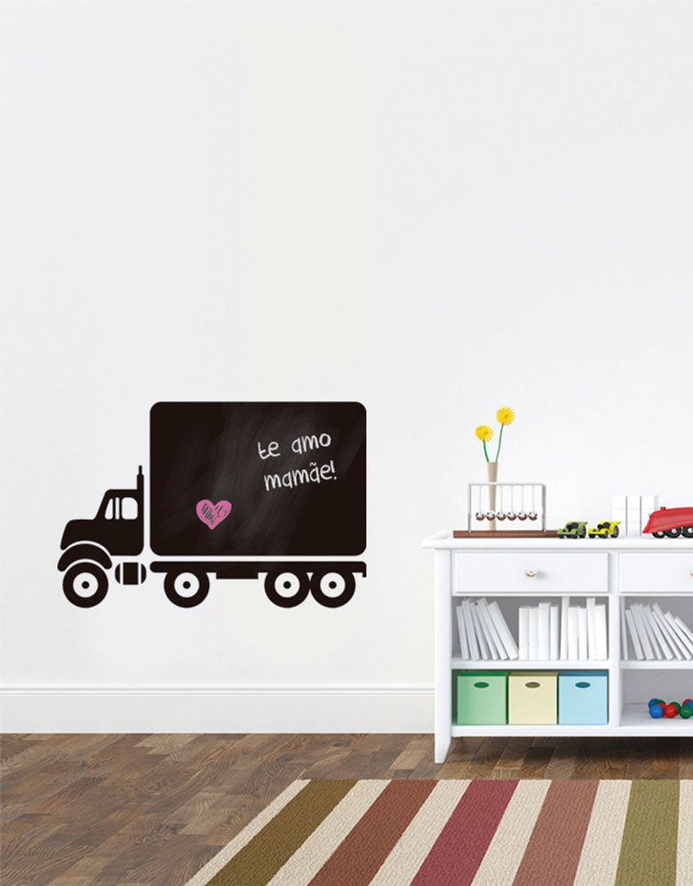 Adesivo de Lousa Formas Caminhão