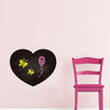 Adesivo de Lousa Formas Coração