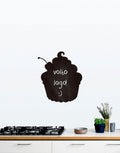 Adesivo de Lousa Formas Cupcake