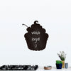 Adesivo de Lousa Formas Cupcake