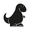 Adesivo de Lousa Formas Dinossauro 01