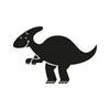 Adesivo de Lousa Formas Dinossauro 02