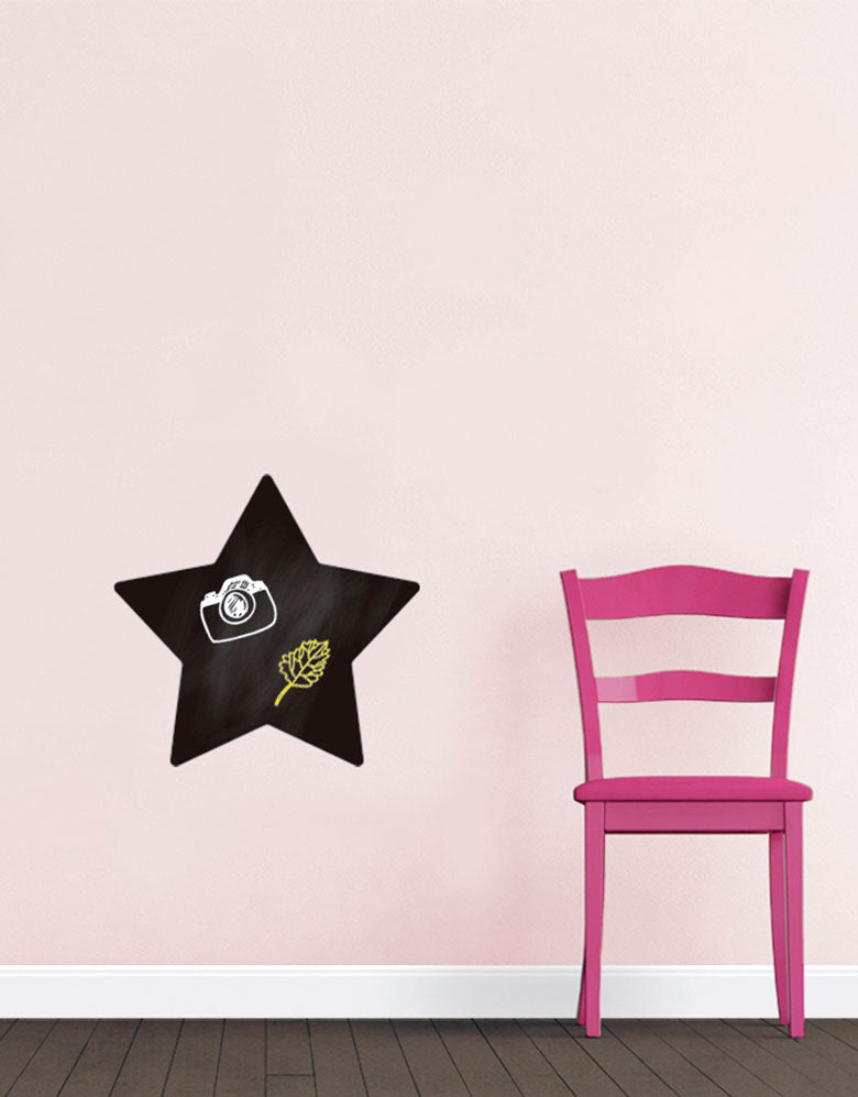 Adesivo de Lousa Formas Estrela