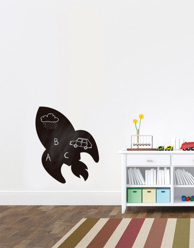 Adesivo de Lousa Formas Foguete