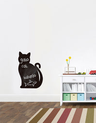 Adesivo de Lousa Formas Gato