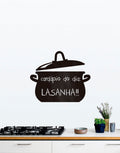 Adesivo de Lousa Formas Panela